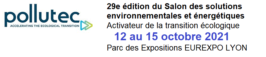 Pollutec 27-30 / 11 /2018 LYON Eurexpo